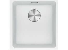 MRG110370MW1 - 125.0692.225 - Maris - Onderbouwspoeltafel / 403 x 433 mm / 1 bak / Metaal Wit