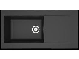 Lanesto Cadiz - Inbouwspoeltafel 1 bak met verlek - Fybertec- 1000 x 500mm