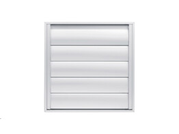 Clapet de soufflage mural aluminium 210 x 210 mm