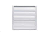 Clapet de soufflage mural aluminium 210 x 210 mm