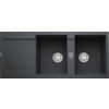 MRG621SG1 - 114.0166.848 - Maris - Inbouwspoeltafel / 1160 x 500 mm / 2 bakken / Steengrijs / Omkeerbaar