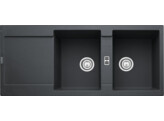 MRG621SG1 - 114.0166.848 - Maris - Inbouwspoeltafel / 1160 x 500 mm / 2 bakken / Steengrijs / Omkeerbaar