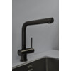 251055 - Mitigeur de cuisine Lanesto - Bolzano - Bec orientable - Gun Metal - Garantie dechange 5 ans