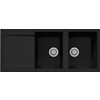 Plados Infinity NF11620 - Inbouw - 1160 x 500mm - 2 bakken - omkeerbaar