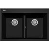 Plados One ON8420 - Inbouw - 838 x 560mm -2 bakken - met kraanwerkbank