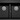 Plados One ON8420 - Inbouw - 838 x 560mm -2 bakken - met kraanwerkbank br/  Ultrametal Nero