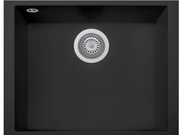 Plados One ON5610ST - Onderbouw - 560 x 435mm -1 bak br/  Ultragranit Nero Matt