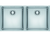 MRX1201 - 122.0535.163 - Maris cuve a sous-encastrer / 865 x 440  mm/ 2 cuves /Lisse