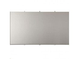 Panneau de paroi arriere 120 cm inox hauteur 75 cm