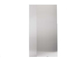 Verlengschouw inox Agora wand max. 330mm