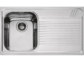 Armonia - Inbouwspoeltafel / 860 x 500 mm / 1 bak / Glad /