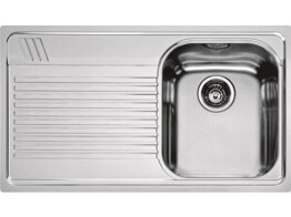 Armonia - Inbouwspoeltafel / 860 x 500 mm / 1 bak / Glad /