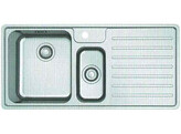 Bell - Slimtopspoeltafel / 1000 x 480 mm / 1   1/2  bak / Glad /