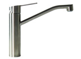 250608 - Mitigeur de cuisine Lanesto  - Forli - Bec orientable- Inox - Garantie dechange 5 ans