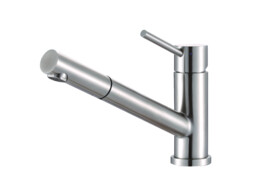 251070 - Mitigeur de cuisine Lanesto - Bec extractible - Inox