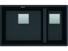 Kubus 2.0 - Onderbouwspoelunit / 760 x 460 mm / 1 1/2 bak -