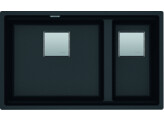 Kubus 2.0 - Onderbouwspoelunit / 760 x 460 mm / 1 1/2 bak -