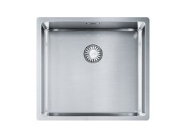 BXX210/1104501 - 127.0390.402 - Box - Vlakbouw-  SlimTop- en onderbouwspoelbak / 490 x 450 mm / Glad