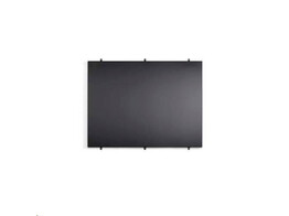 Panneau de paroi arriere 90 cm noir hauteur 69 cm