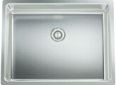311915 - Lanesto Salamanca- A affleurer ou sous-encastrer -  589 x 436 mm Inox rayon R20