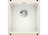 BLANCO SUBLINE 375-U kristalwit glanzend man.