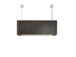 Eilandkap Mood 108 cm steel look