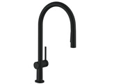 Hansgrohe Talis M54 Eengreepskeukenmengkraan C 210  uittrekbaar  1jets  matzwart