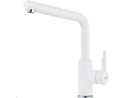 301918 - 115.0595.088 - Urban - Mitigeur a bec extractible / Side lever / Blanc metallise