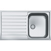 AGX211861 - 127.0635.630 - Argos - Evier a affleurer   SlimTop / 860 x 510 mm / 1 bassin /