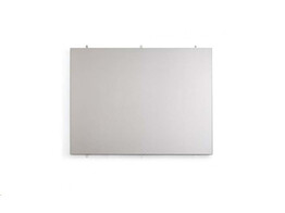 Panneau de paroi arriere 90 cm inox hauteur 50 cm