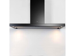 Wandkap Flatline 120 cm zwart
