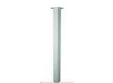 280212 1 Tafelpoot Capri hoogte 700 mm rvs-look