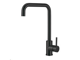 251355 - Mitigeur de cuisine Lanesto - Vulcano - Bec orientable - Noir - Garantie dechange 5 ans
