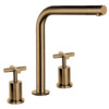 251015 - Mitigeur de cuisine Lanesto - Veneto droit - Bec orientable - Or - 3 trous