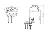 Cool 4-in-1 - Ronde kraan - Inox - gekoeld en bruisend br/ Opgelet  Artikel bestaat uit 2 dozen 
