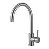 251194 - Mitigeur de cuisine Lanesto -Belforte - Bec orientable - Inox - Garantie dechange 5 ans