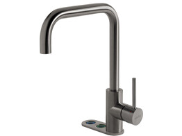 Cool 4-in-1 - Haakse kraan - Inox - gekoeld en bruisend br/ Opgelet  Artikel bestaat uit 2 dozen 