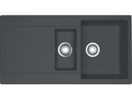 Maris - Inbouwspoeltafel / 970 x 500 mm / 1 1/2 bak /  Omkeerbaar