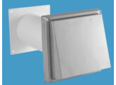 240113 - Lanesto - Designluchtrooster schuine kap doorsnede 150 mm met muurdoorvoer
