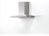 Wandkap Flatline 90 cm inox