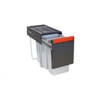 C30H303 - 134.0039.555 - Cube - Separateur de dechets / Ouverture laterale / 300  mm/ 3 x 10 l / Manuelle
