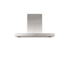 Hotte centrale Flatline 90 cm inox