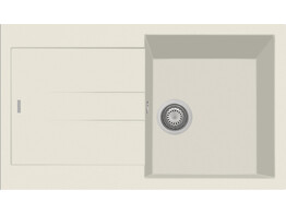 Plados Elegance AM8610 - Inbouw - 860 x 500mm - 1 bak - omkeerbaar br/  Ultragranit Jasmine