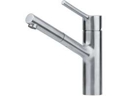 301935 - 115.0596.383 - Taros Neo - Mitigeur a bec extractible / Side lever / Inox