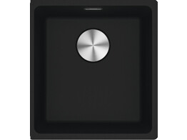 MRG210370MB1 - 135.0694.617 - Maris - Vlakbouwspoeltafel / 403 x 433 mm / 1 bak / Zwart Mat