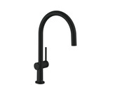 Hansgrohe Talis M54 Eengreepskeukenmengkraan C 220  1jet  matzwart