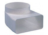 240147 - Lanesto - Overgangsstuk haaks 150 mm wit