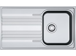 SRX6111 - 101.0390.904 - Smart - Evier a encastrer / 860 x 500 mm / 1 bassin / Lisse / Reversible