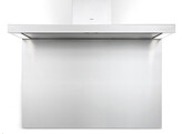 Panneau de paroi arriere 90 cm inox hauteur 69 cm