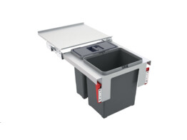 SG452 - 121.0200.692 - Sorter Garbo - Separateur de dechets / Ouverture frontale / 450  mm/ 1 x 18 l   1 x 12 l